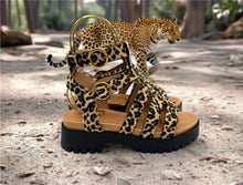 Load image into Gallery viewer, Ibiza Gladiators - Leopard