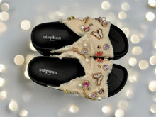 Load image into Gallery viewer, Gem wedges - beige