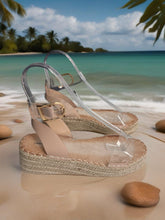 Load image into Gallery viewer, Paula espadrilles - nude. LAST PAIR