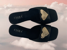 Load image into Gallery viewer, Kai heels - black
