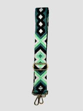 Load image into Gallery viewer, Bag Strap 70 - Aqua Pattern