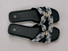 Load image into Gallery viewer, Veronica Sandals - black