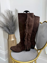 Load image into Gallery viewer, Zoe boots - chocolate brown