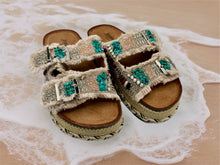 Load image into Gallery viewer, Jade flatforms - beige
