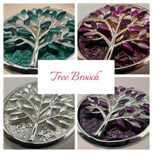 Load image into Gallery viewer, Tree Magnetic Brooch - 6 Colours