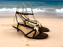 Load image into Gallery viewer, Mauritius heels - Chocolate brown