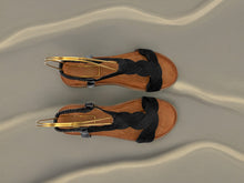 Load image into Gallery viewer, Simone Sandals - Black
