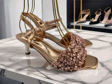 Load image into Gallery viewer, Caitlin heels - rose gold