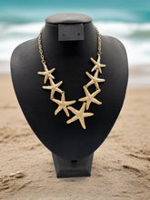 Load image into Gallery viewer, Starfish necklace set