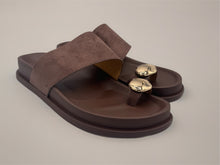 Load image into Gallery viewer, Alice Sandals - Chocolate. NOW IN STOCK!