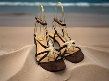 Load image into Gallery viewer, Mauritius heels - Chocolate brown