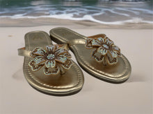 Load image into Gallery viewer, Beatrice sandals - gold