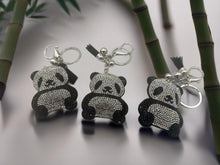 Load image into Gallery viewer, Panda Keyring