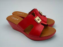 Load image into Gallery viewer, Gina wedges - red