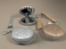 Load image into Gallery viewer, Glitter Compact Mirror - 2 Colours