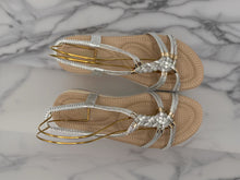 Load image into Gallery viewer, Alison sandals - Silver