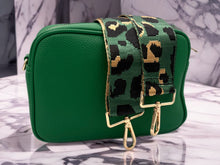 Load image into Gallery viewer, Bag Strap 125 - Dark Green Leopard