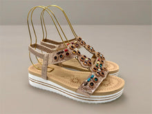 Load image into Gallery viewer, Santorini sandals - Rose gold