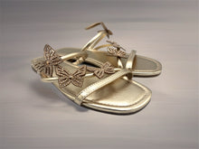 Load image into Gallery viewer, Butterfly Sandals - Gold