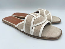 Load image into Gallery viewer, Sadie Sliders - White. LAST ONES