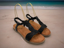 Load image into Gallery viewer, Simone Sandals - Black