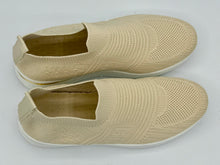 Load image into Gallery viewer, Simone sock trainer - beige. LAST PAIR