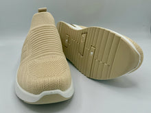Load image into Gallery viewer, Simone sock trainer - beige. LAST PAIR