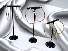 Load image into Gallery viewer, Hoop Earrings - 50mm - 3 Colours
