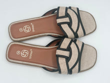 Load image into Gallery viewer, Sadie Sliders - Black. LAST ONES