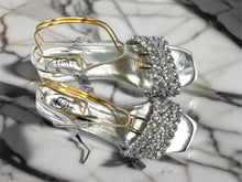 Load image into Gallery viewer, Caitlin heels - silver