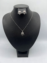Load image into Gallery viewer, Dream Catcher Pendant & Earrings - Sterling Silver