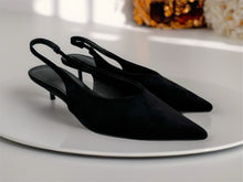 Load image into Gallery viewer, Jessica heels - Black