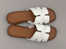 Load image into Gallery viewer, Hannah Sandals - White