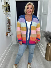 Load image into Gallery viewer, Rainbow cardigan - 3 sizes