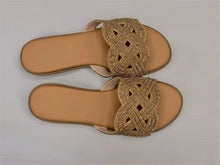Load image into Gallery viewer, Donna Sandals - Gold