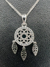 Load image into Gallery viewer, Dream Catcher Pendant & Earrings - Sterling Silver