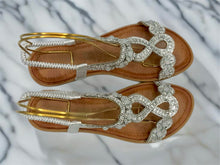 Load image into Gallery viewer, Sophie sandals - silver