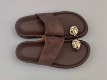 Load image into Gallery viewer, Alice Sandals - Chocolate. NOW IN STOCK!