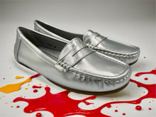 Load image into Gallery viewer, Laura loafers - silver