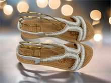 Load image into Gallery viewer, Jenny sandals - Silver. LAST ONES