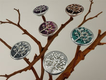 Load image into Gallery viewer, Tree Magnetic Brooch - 6 Colours