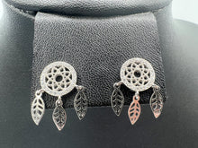 Load image into Gallery viewer, Dream Catcher Pendant & Earrings - Sterling Silver