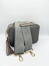 Load image into Gallery viewer, Bag Strap 101 - Grey Pattern