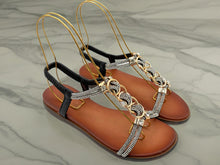 Load image into Gallery viewer, Mariah sandals - Black