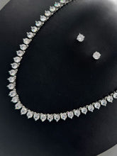 Load image into Gallery viewer, Trinity Tennis Necklace Set