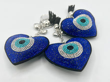 Load image into Gallery viewer, Evil Eye Keyring - Blue