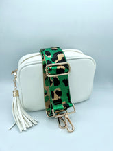 Load image into Gallery viewer, Bag Strap 67 - Bright Green Leopard