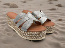 Load image into Gallery viewer, Shirley wedges - Silver