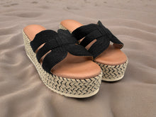 Load image into Gallery viewer, Shirley wedges - Black