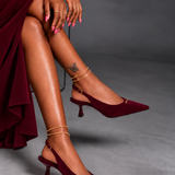 Tara heels - Berry